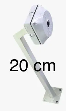 Support caméra avec boîte de jonction 20 cm