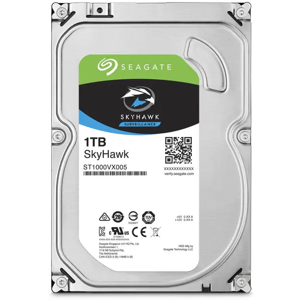 Disque Dur 1 To Seagate SkyHawk pour Vidéosurveillance