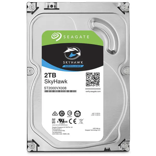 Disque Dur 2 To Seagate SkyHawk pour Vidéosurveillance  