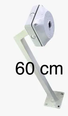 Support caméra avec boîte de jonction 60 cm